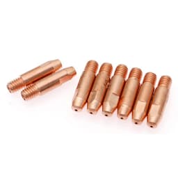 24KD 0.8/0.9/1.0/1.2mm M6*28mm Copper Contact Tips Welding Nozzles for 24KD MIG/MAG Welding Torch Tip M6 For Binzel Gas Nozzle