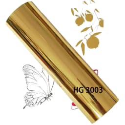21cm X 120m Gold And Silver Laser Printer Holographic Hot Roll Stamp Toner Reactive Minc Foil