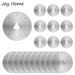 28MM Sharp and Durable Rotary Cutter Blades Fabric Cutting Blades Refill Replacement Blades for Quilting Scrapbooking Sewing Art