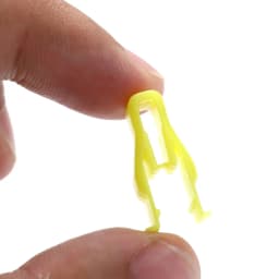 30pcs Auto Instrument U-type Snaps Audio DVD Navigation Panel Buckle Center Console Dashboard Yellow Plastic Clip Car Products