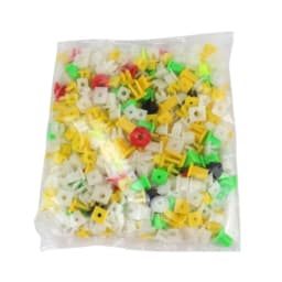 50Pcs Auto Headlight Taillight Self-tapping Screws Base Fastener For All Cars Plastic Clips Light Buckle