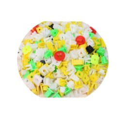 50Pcs Auto Headlight Taillight Self-tapping Screws Base Fastener For All Cars Plastic Clips Light Buckle