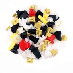 50Pcs Auto Headlight Taillight Self-tapping Screws Base Fastener For All Cars Plastic Clips Light Buckle
