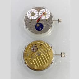 Seagull ST1655 Six-hands Year And Month Calendar Display Automatic Movement 21 Jewels White Date 3H Mechanical Watch Movement