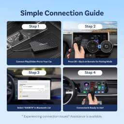 Ottocast Play2Video Pro Wireless for Original Multimedia Player 3in1 System Netflix & YouTube Carplay Ai Box FOR VW
