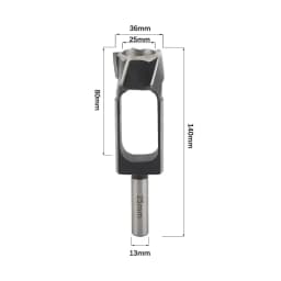Wood Tenon Plug Hole Cutter Tenon Dowel Cork Maker Tapered Wood Plug Hole Saw Drill Bits For Furniture Making Woodworking Tools