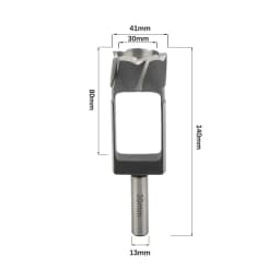 Wood Tenon Plug Hole Cutter Tenon Dowel Cork Maker Tapered Wood Plug Hole Saw Drill Bits For Furniture Making Woodworking Tools