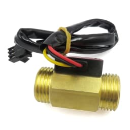 1/2" 3/4" 1" Brass Water Flow Sensor Flowmeter Hall Flow Sensor Water Control Liquid Sensor Switch