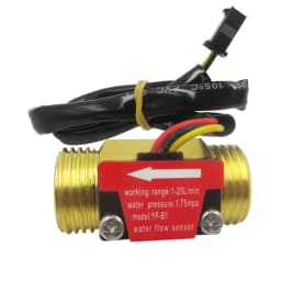 1/2" 3/4" 1" Brass Water Flow Sensor Flowmeter Hall Flow Sensor Water Control Liquid Sensor Switch