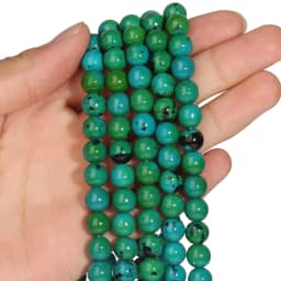 4-10mm Lapis Lazuli Tourmaline Aquamarine Tiger Eye Natural Stone Round Loose Beads For Jewelry Making Diy Bracelet 15inches