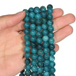 4-10mm Lapis Lazuli Tourmaline Aquamarine Tiger Eye Natural Stone Round Loose Beads For Jewelry Making Diy Bracelet 15inches