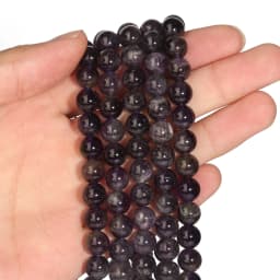 4-10mm Lapis Lazuli Tourmaline Aquamarine Tiger Eye Natural Stone Round Loose Beads For Jewelry Making Diy Bracelet 15inches
