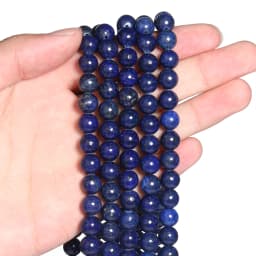 4-10mm Lapis Lazuli Tourmaline Aquamarine Tiger Eye Natural Stone Round Loose Beads For Jewelry Making Diy Bracelet 15inches