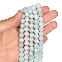 4-10mm Lapis Lazuli Tourmaline Aquamarine Tiger Eye Natural Stone Round Loose Beads For Jewelry Making Diy Bracelet 15inches