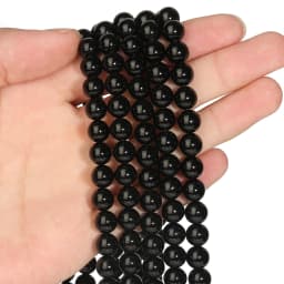4-10mm Lapis Lazuli Tourmaline Aquamarine Tiger Eye Natural Stone Round Loose Beads For Jewelry Making Diy Bracelet 15inches