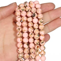 4-10mm Lapis Lazuli Tourmaline Aquamarine Tiger Eye Natural Stone Round Loose Beads For Jewelry Making Diy Bracelet 15inches