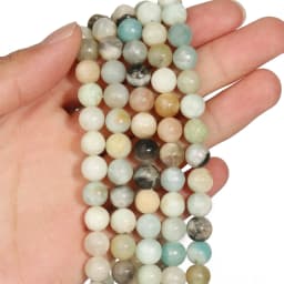 4-10mm Lapis Lazuli Tourmaline Aquamarine Tiger Eye Natural Stone Round Loose Beads For Jewelry Making Diy Bracelet 15inches