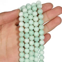 4-10mm Lapis Lazuli Tourmaline Aquamarine Tiger Eye Natural Stone Round Loose Beads For Jewelry Making Diy Bracelet 15inches