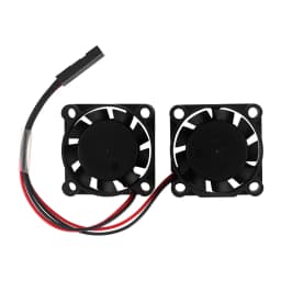 Raspberry Pi Dual Cooling Fan Module 5V GPIO Powered Brushless Fans 25*25*7mm Raspberry Pi 4B 3B+ 3B Case