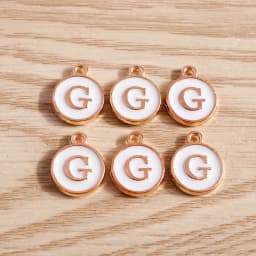 10pcs/lot 12*15mm A-Z Letter Enamel Charms for Jewelry Making Pendants Necklaces Earrings DIY Handmade Bracelets Crafts Supplies