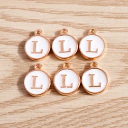 10pcs/lot 12*15mm A-Z Letter Enamel Charms for Jewelry Making Pendants Necklaces Earrings DIY Handmade Bracelets Crafts Supplies