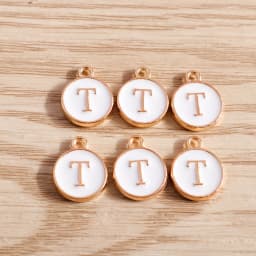 10pcs/lot 12*15mm A-Z Letter Enamel Charms for Jewelry Making Pendants Necklaces Earrings DIY Handmade Bracelets Crafts Supplies
