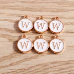 10pcs/lot 12*15mm A-Z Letter Enamel Charms for Jewelry Making Pendants Necklaces Earrings DIY Handmade Bracelets Crafts Supplies