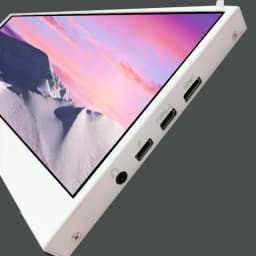 14 Inch 4K Bar Monitor IPS 3840x1100 Gaming Console Industrial Control Screen with Windows, Raspberry Pi, Android Phone, Type-C