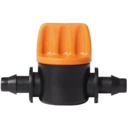 20Pcs Hose Mini Valve Garden Tap Garden Drip Irrigation Fittings Pipe Connectors Water Valve For 4/7mm Water Flow Control Valve