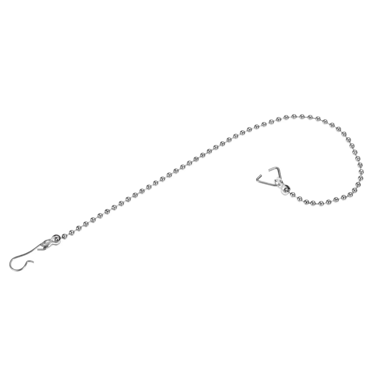 3Pcs Toilet Flapper Chain 26cm Toilet Handle Lever Lift Flush Replacement Ball Chain 304 Stainless Steel for Repairing Toilets