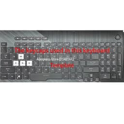 Replacement Keycap Key Cap &Scissor Clip&Hinge For Asus TUF Gaming 8 F15 FX506 FA506QM FA506II FX506H F17 FA706 FA706U FX706
