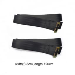 Safety Belt Harness For Children Basket Baby Car Seat Belt Extended Belt With Lock Latch Horn Buckle Baby Accessories