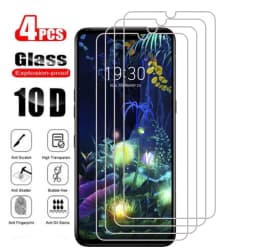 4Pcs Protection Glass For V40 V50 V50S ThinQ LG Q9 One G7 Fit G7+ K10 2018 K11 K11+ Plus Q7 G6 Q6 Q6α Tempered Screen Cover Film