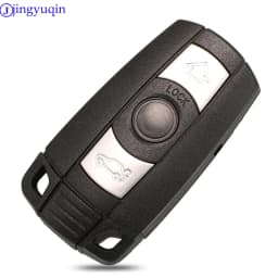jingyuqin Remote 3 Buttons Car Key Shell Case Smart Blade Fob Case Cover For BMW 1 3 5 6 Series E90 E91 E92 E60