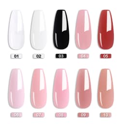 OXXI Acrylic Gel for Nail Extension 30ml Thicker UV Poly Nails Gel Semipermanent Acryl Gel Nail Polish Manicure Builder Varnish