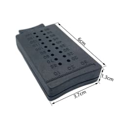 Dental Instruments Endo Rulers Gutta Percha Cutter Measering Ruler Span Measure Scale Endodontic
