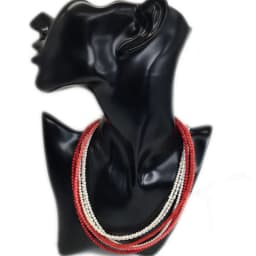 Simple 4MM Natural Pearl Coral Chain Choker Necklace For Women Wedding Love Gift Necklace Fashion Jewelry Wholesale