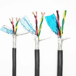 5M RVSP Twisted Pair Shielded Cable2/4/6/8Core 26 24 22 20 18AWG RS485 Signal Control Wire Audio Cable Monitor the Power Cord