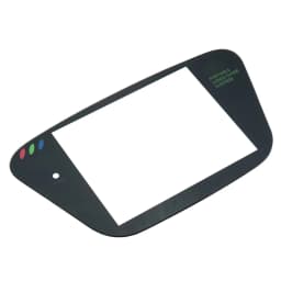 White Black Plastic&Glass Material Protective Screen Cover Lens Replacement for Sega Game Gear GG Lens Protector