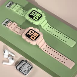 Tpu case+strap for Apple Watch Band 45mm 41mm 44mm 40mm 42mm 38mm TPU Transparent Watchband for Iwatch Series 3 4 5 6 SE 7 Cover
