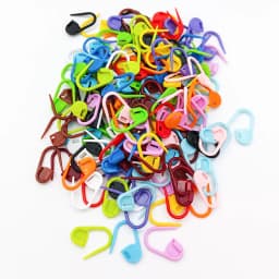 50/100Pcs Colorful Plastic Safety Pins Knitting Markers Crochet Stitch Clips for DIY Knitting Sewing Craft Clothing Accessorie