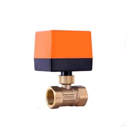 DN15 DN20 DN25 DN32 DN40 DN50 Motorized Ball Valve 220V 12V 24V 3-Wire 2 Point Control Brass Electric Ball Valve