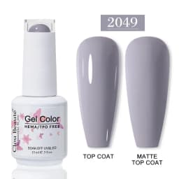 No Wipe Top Coat Base Coat Primer UV Gel Nail Art Tips Manicure Gel Nail Polish Color Gel Polish Esmalte Semi Permanente