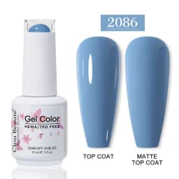No Wipe Top Coat Base Coat Primer UV Gel Nail Art Tips Manicure Gel Nail Polish Color Gel Polish Esmalte Semi Permanente
