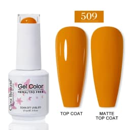 No Wipe Top Coat Base Coat Primer UV Gel Nail Art Tips Manicure Gel Nail Polish Color Gel Polish Esmalte Semi Permanente