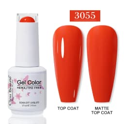 No Wipe Top Coat Base Coat Primer UV Gel Nail Art Tips Manicure Gel Nail Polish Color Gel Polish Esmalte Semi Permanente