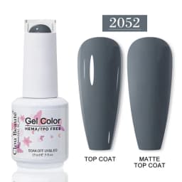 No Wipe Top Coat Base Coat Primer UV Gel Nail Art Tips Manicure Gel Nail Polish Color Gel Polish Esmalte Semi Permanente