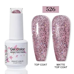 No Wipe Top Coat Base Coat Primer UV Gel Nail Art Tips Manicure Gel Nail Polish Color Gel Polish Esmalte Semi Permanente