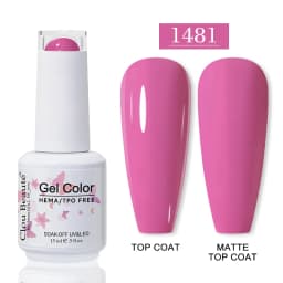 No Wipe Top Coat Base Coat Primer UV Gel Nail Art Tips Manicure Gel Nail Polish Color Gel Polish Esmalte Semi Permanente