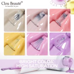 No Wipe Top Coat Base Coat Primer UV Gel Nail Art Tips Manicure Gel Nail Polish Color Gel Polish Esmalte Semi Permanente